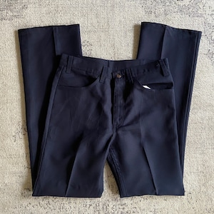 1970s Levi's STA-PREST Bootcut Pants W32 Made in USA F627