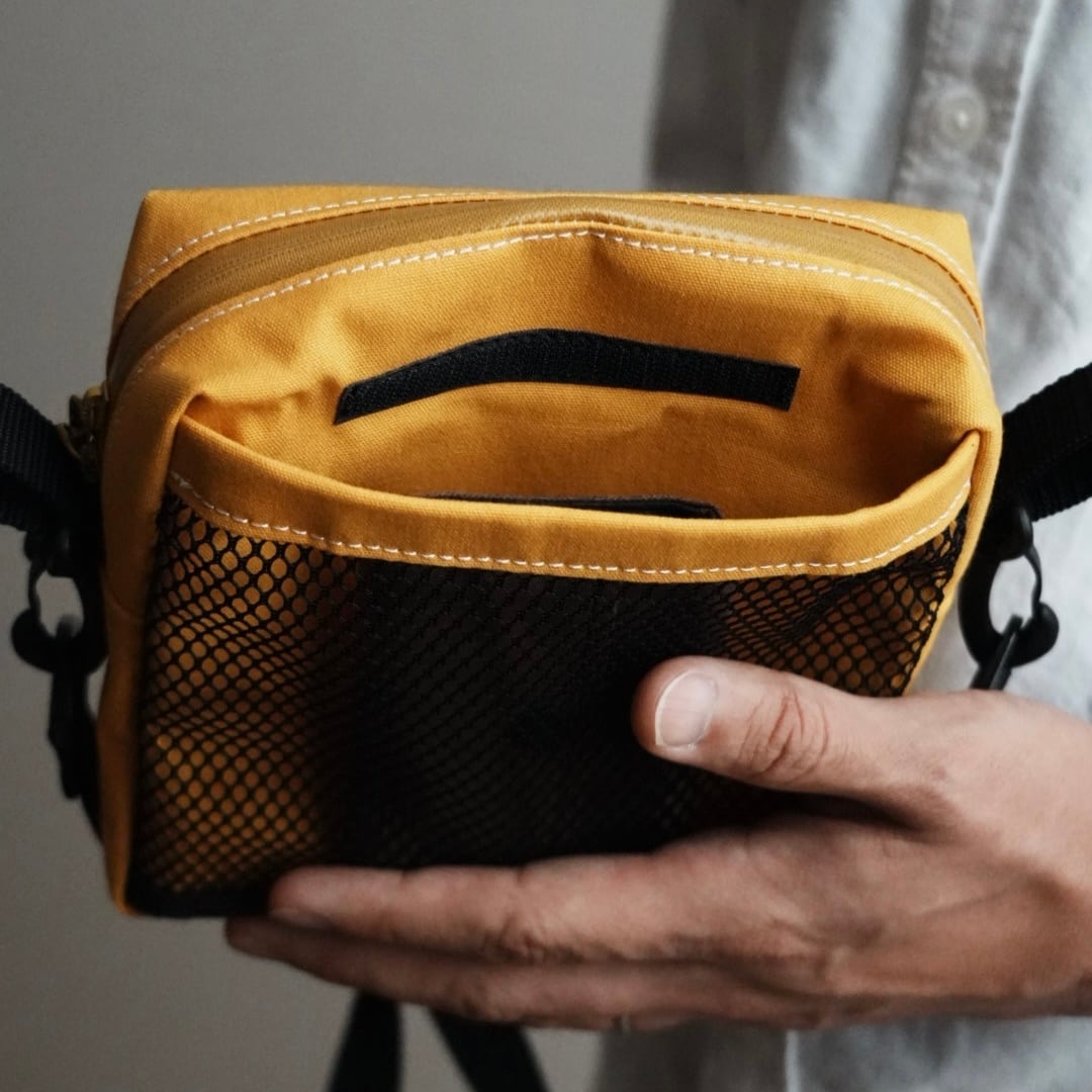 CRAFTMAN サコッシュ / Lemon Yellow(帆布/ショルダーバッグ/登山