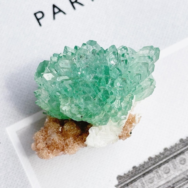 Flower Green Apophyllite 4