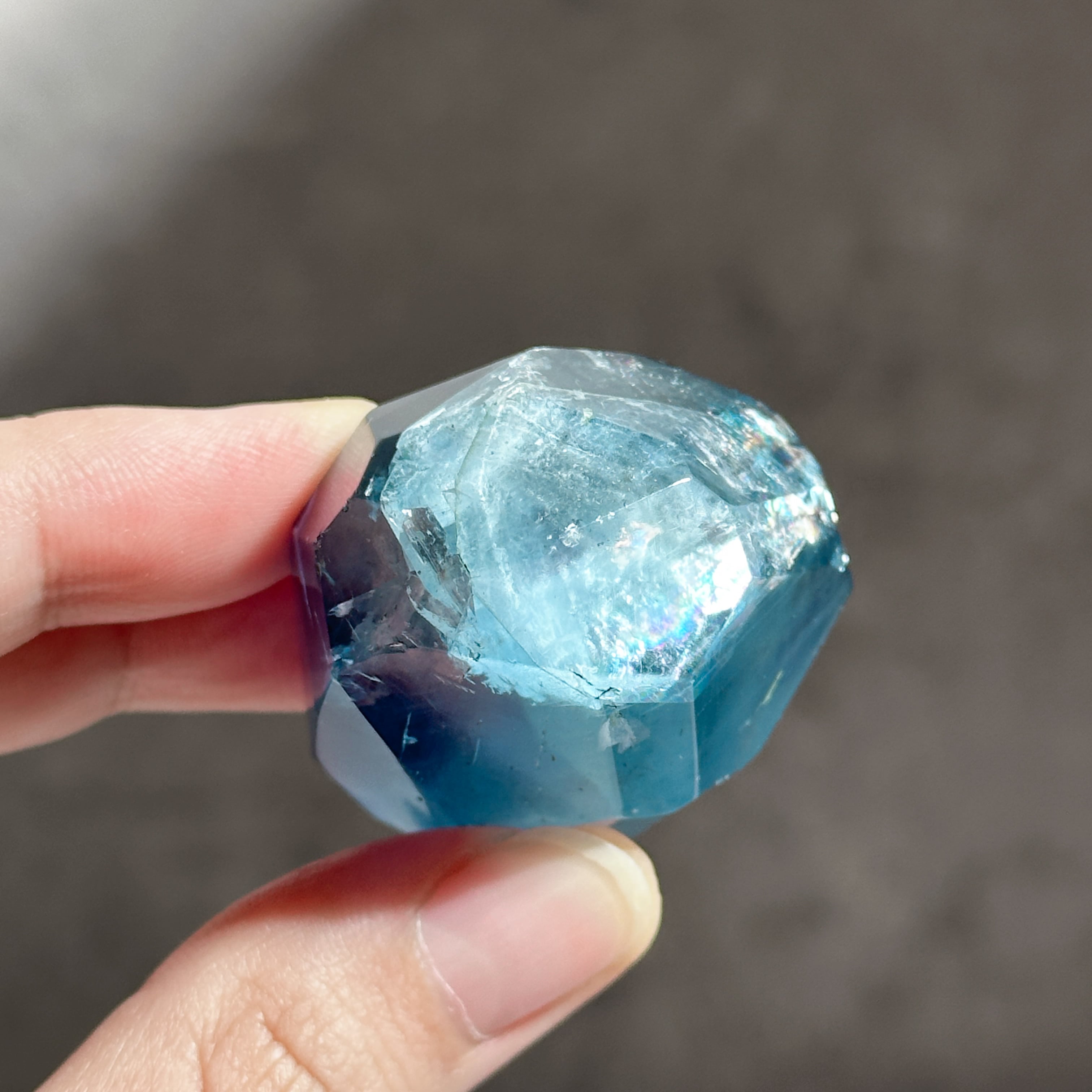 キャンディーフローライト　フリーフォーム　天然石 ブルーフローライト フリーフォーム 14◇ Fluorite ◇天然石・鉱物