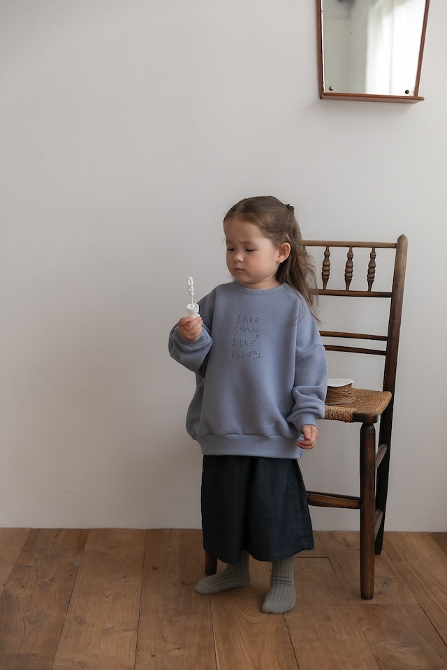 《予約》送料無料【oatmeal】Like Sweatshirt