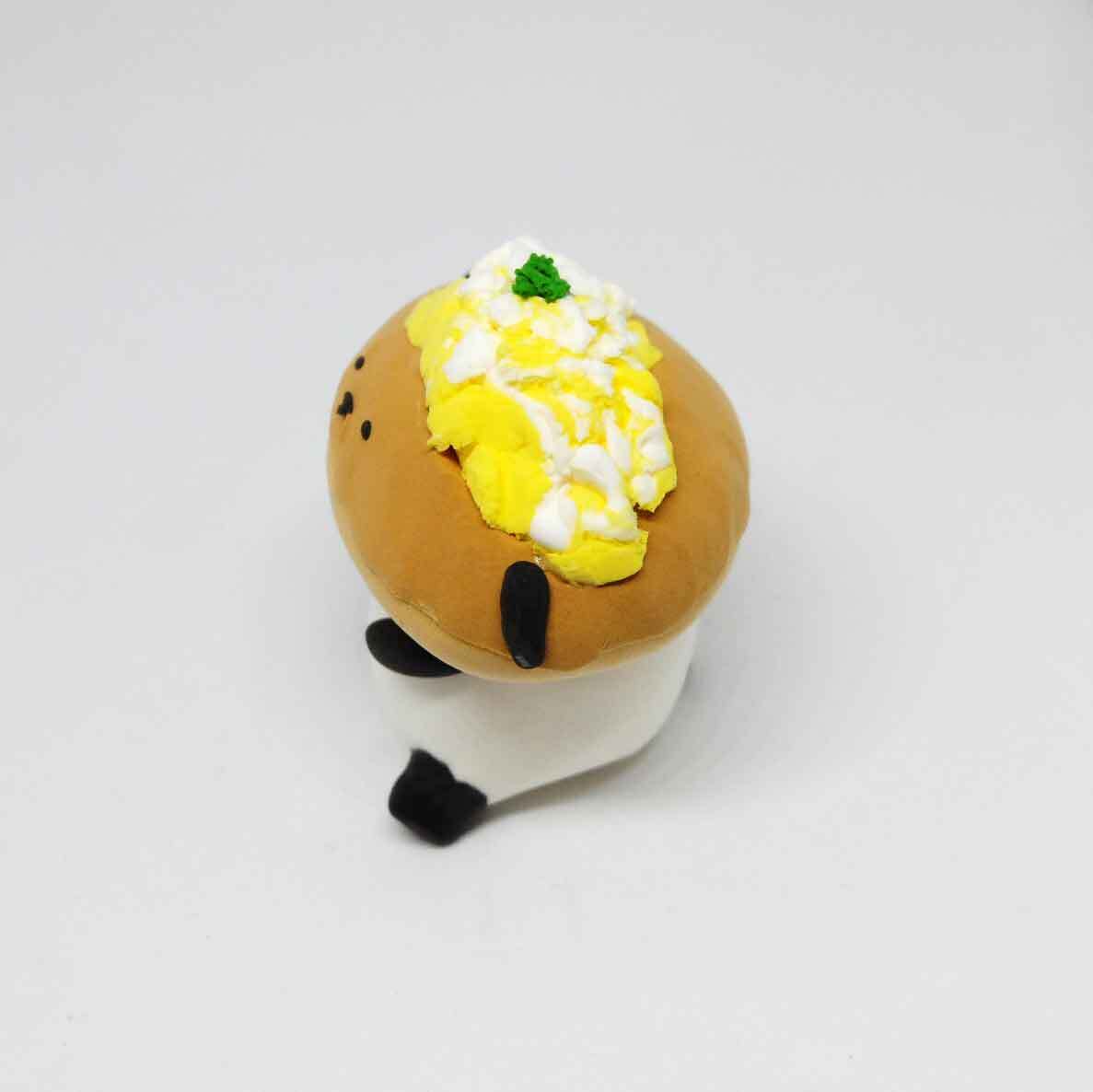 たまごコッペパンダ / 紙粘土 / カトコト