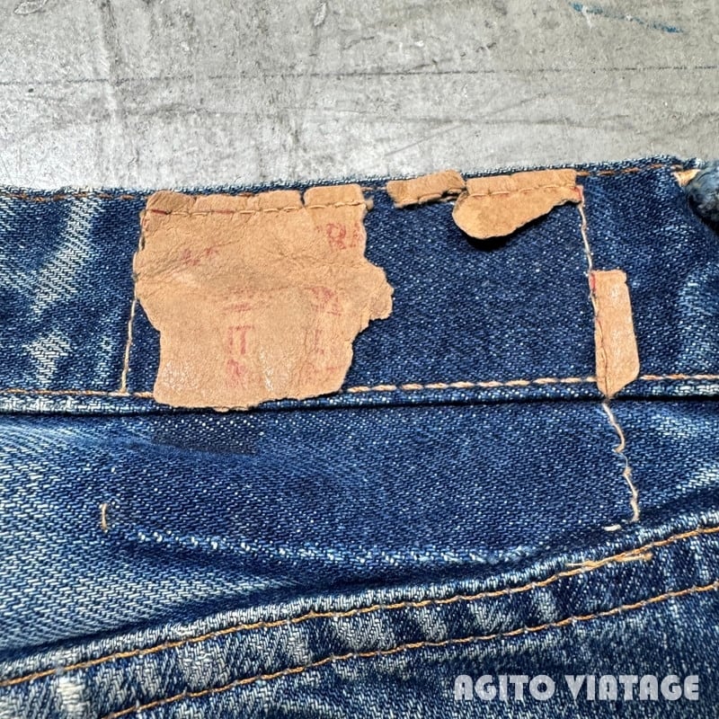 70's LEVI'S 505 デニムパンツ Big E 刻印8 42TALON リペア有 サイド脇