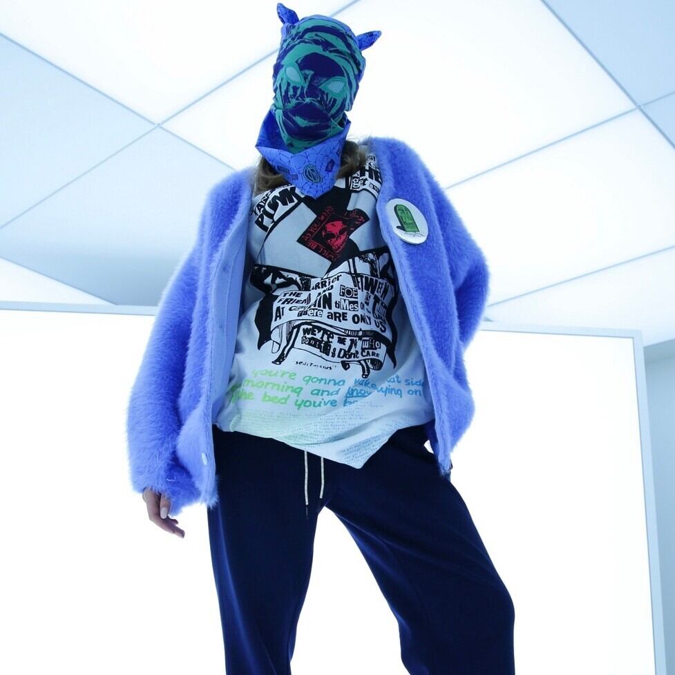 99%IS】PUNK GANG (SEDITIONARIES ORIGINAL SILK SCREEN)(WHITE