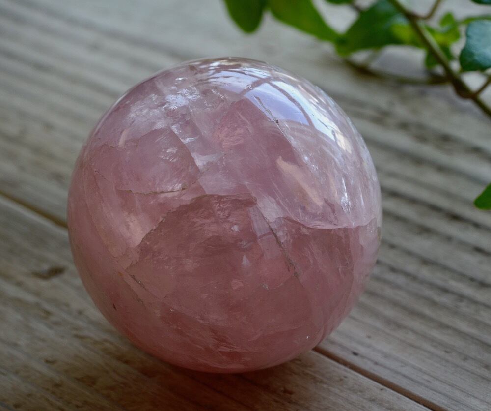 ローズクォーツ丸玉 ~CASA BLESSING~ Rsq-sph0001