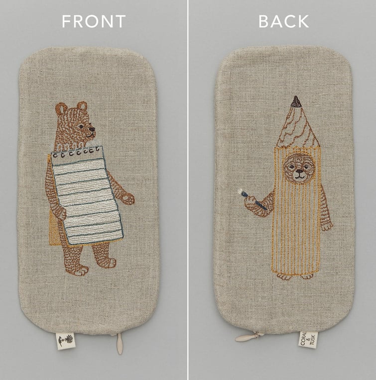 専用❁ハンドメイドになります❁ CORAL&TUSK リネンポーチ 2点 専用❁ハンドメイドになります❁ CORAL&TUSK リネンポーチ 2点