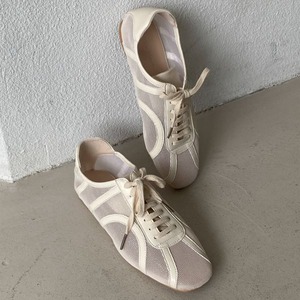 Sheer Lace-up Shoes 502627