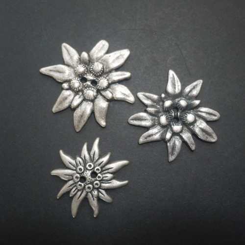 エーデルワイス　メタルボタン　大１P 　ドイツ