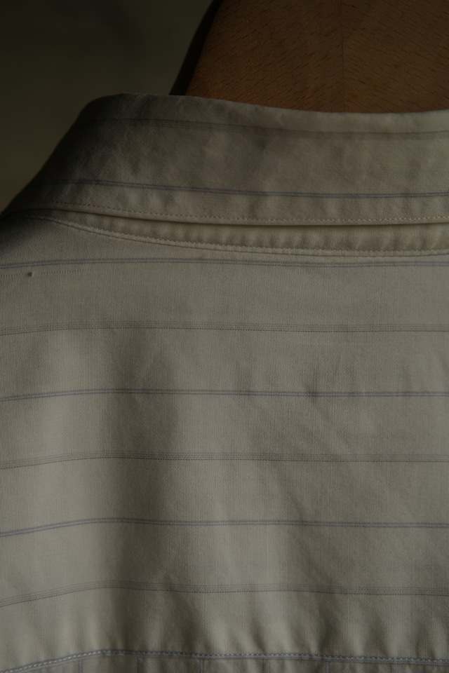 Utah/80-90's "GIORGIO ARMANI" stripe shirt
