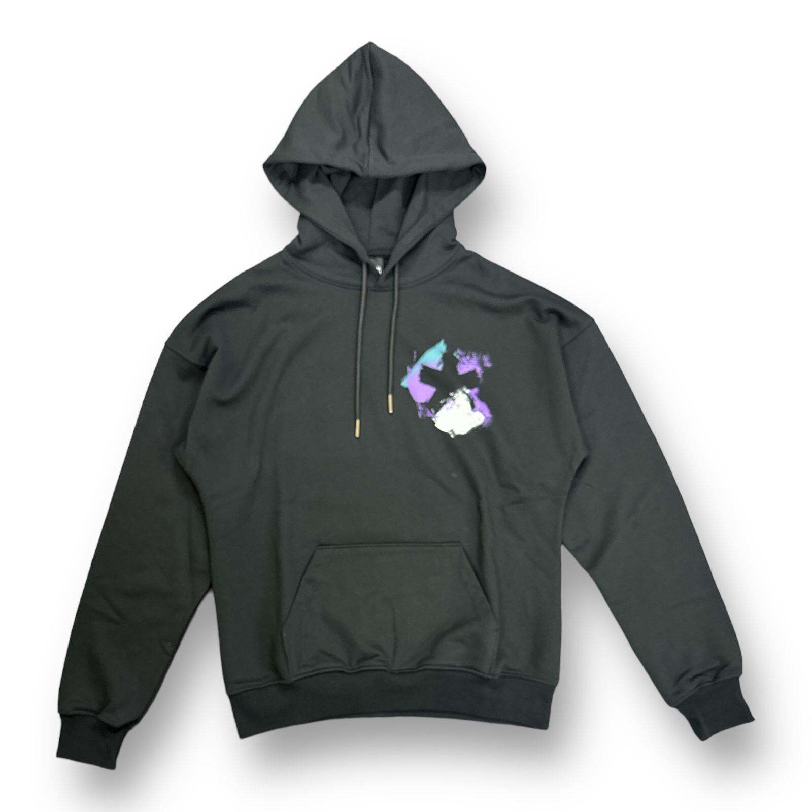 COMME des FUCKDOWN ロゴプリントパーカー M COMME des FUCKDOWN / コムデファックダウン ロゴ プリント フーディー