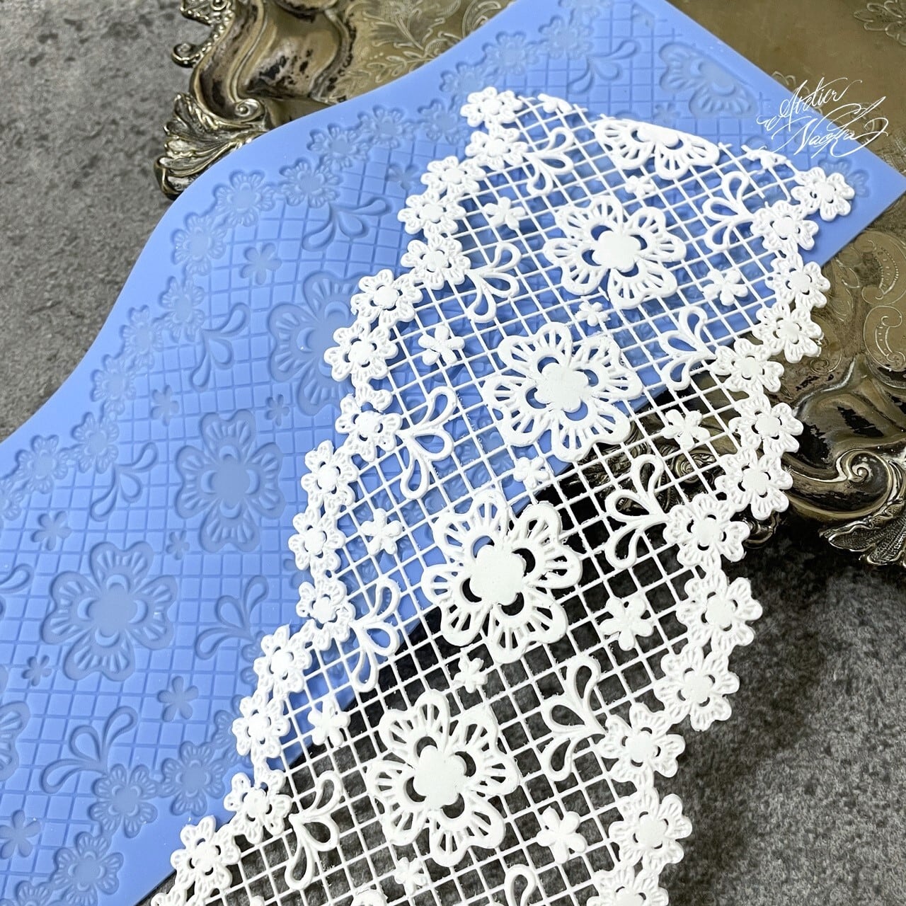 レースマットモールドnn | シリコンモールド・クレイクラフト・レジン