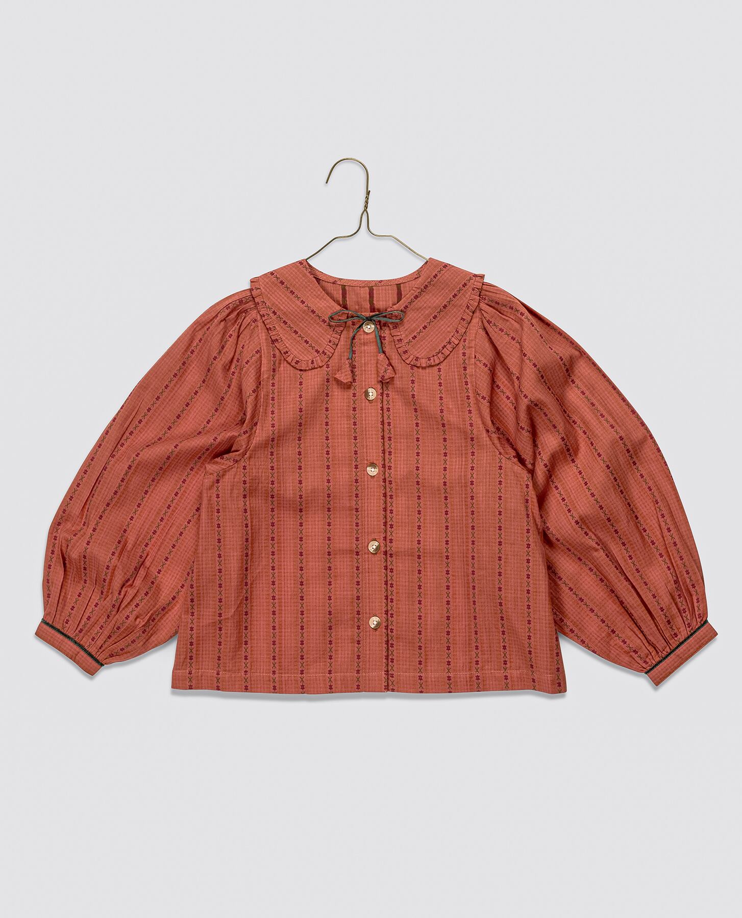送料無料 Little Cotton Clothes/Helga blouse Trifle Stripe