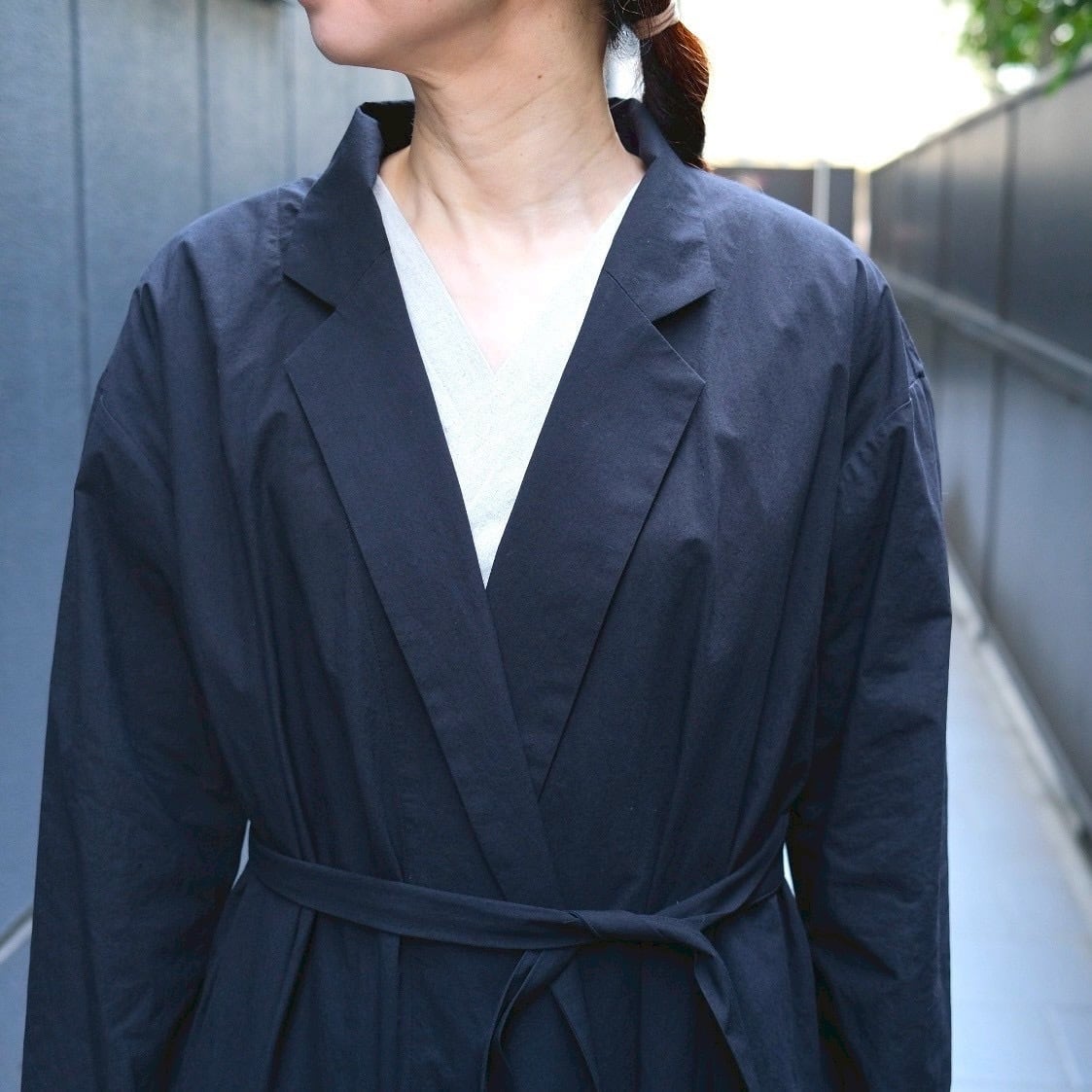 再入荷 WONDER FULL LIFE(ワンダフルライフ) ATELIER COAT BLACK | Debby