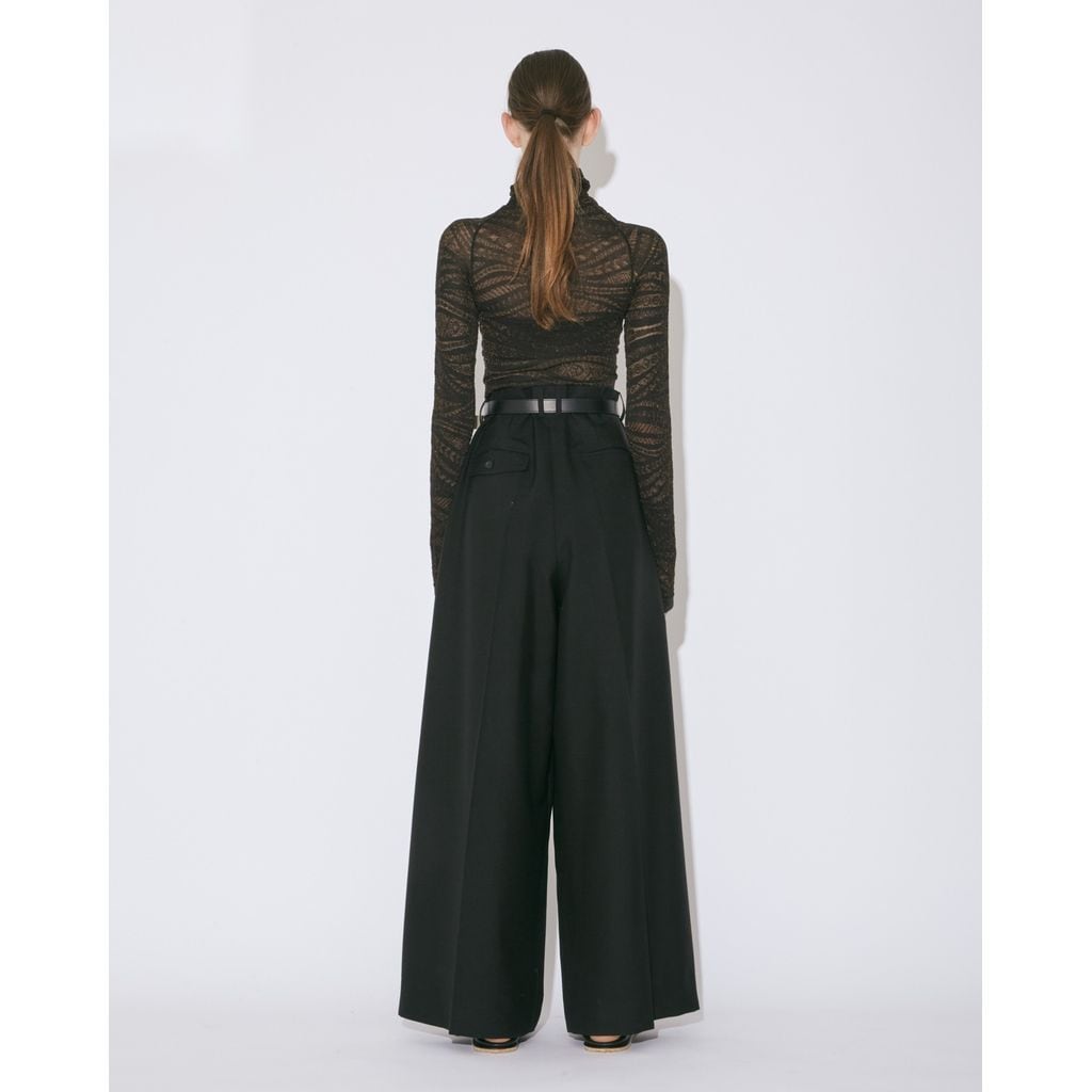 beautifulpeople ウールワイドパンツ people beautiful ビューティフル