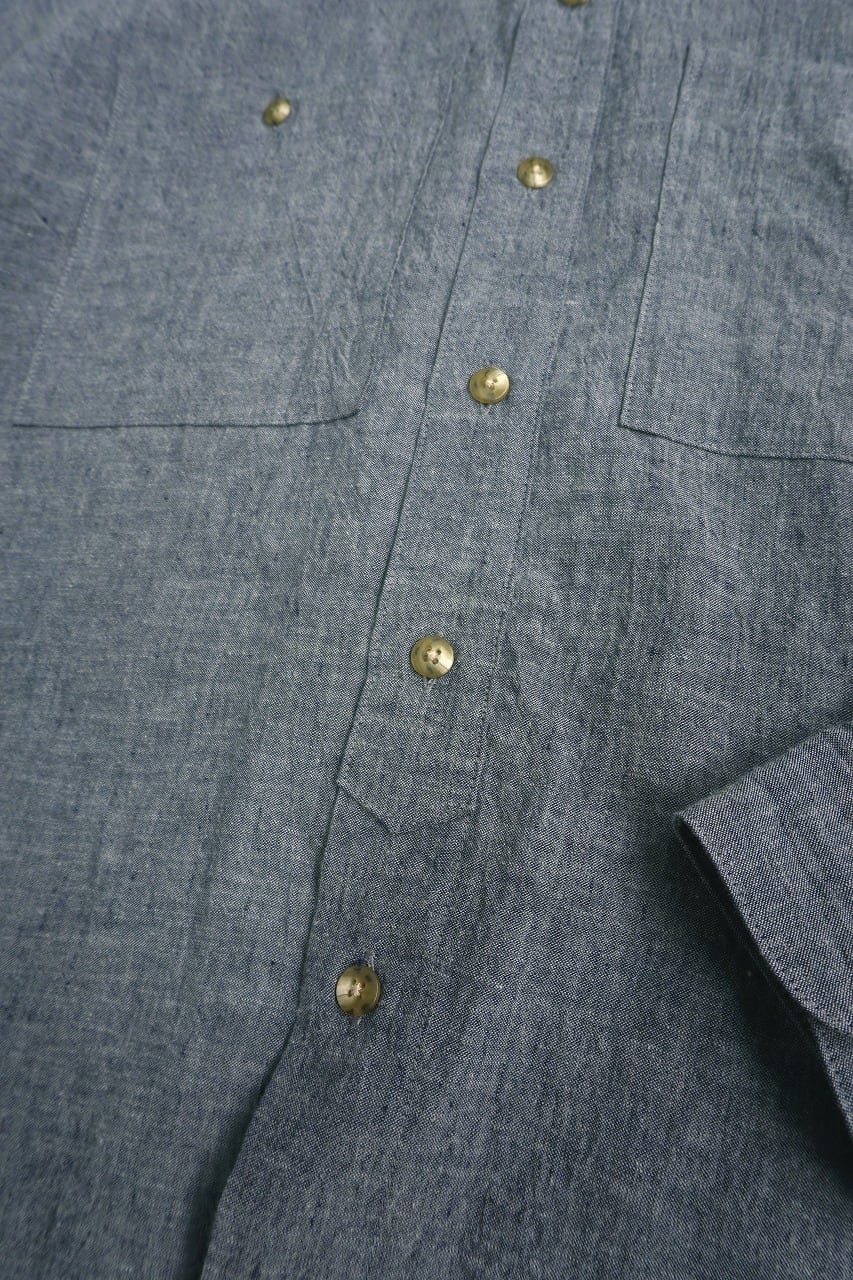 Linen Cotton Chambray B.D. Shirt