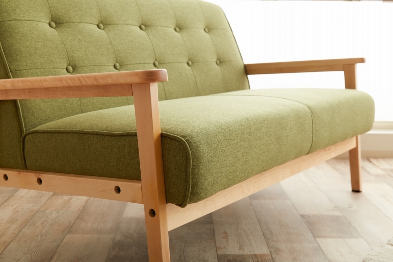 NEW RETRO オリジナル 2人掛けソファ PUレザー