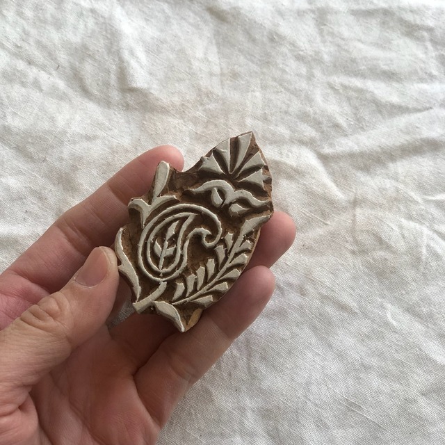 140ウッドブロックスタンプ | Flower