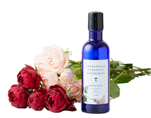 【AromaFrance】ハーブウォーター　ローズ　rosa x damascena　モロッコ産　200ml