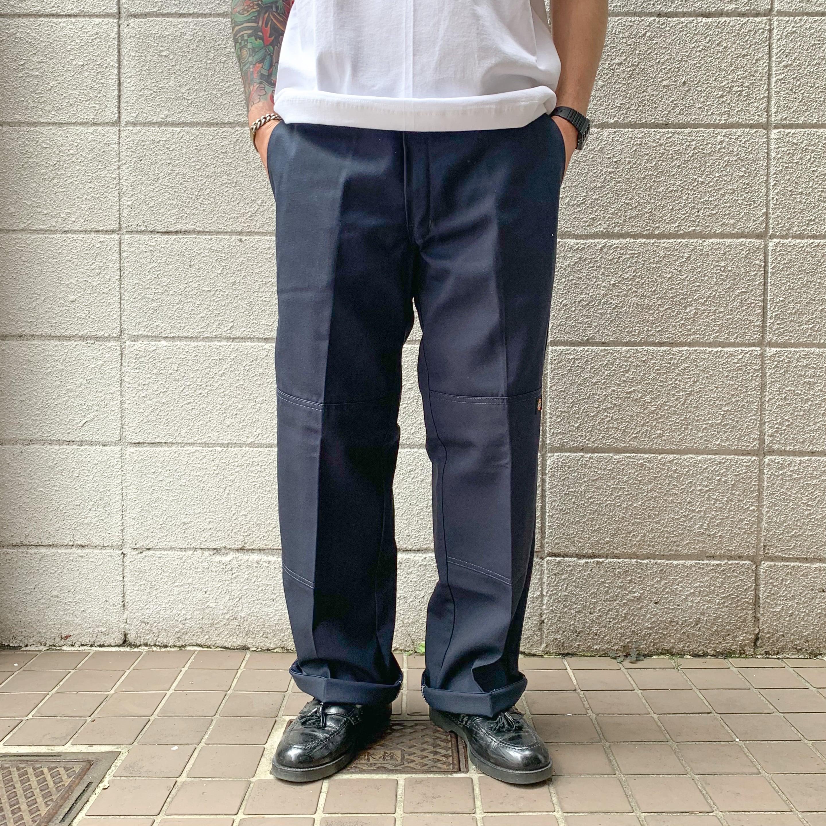 Dickies ディッキーズ  w32 ダブルニー ワークパンツ ワイドパンツ