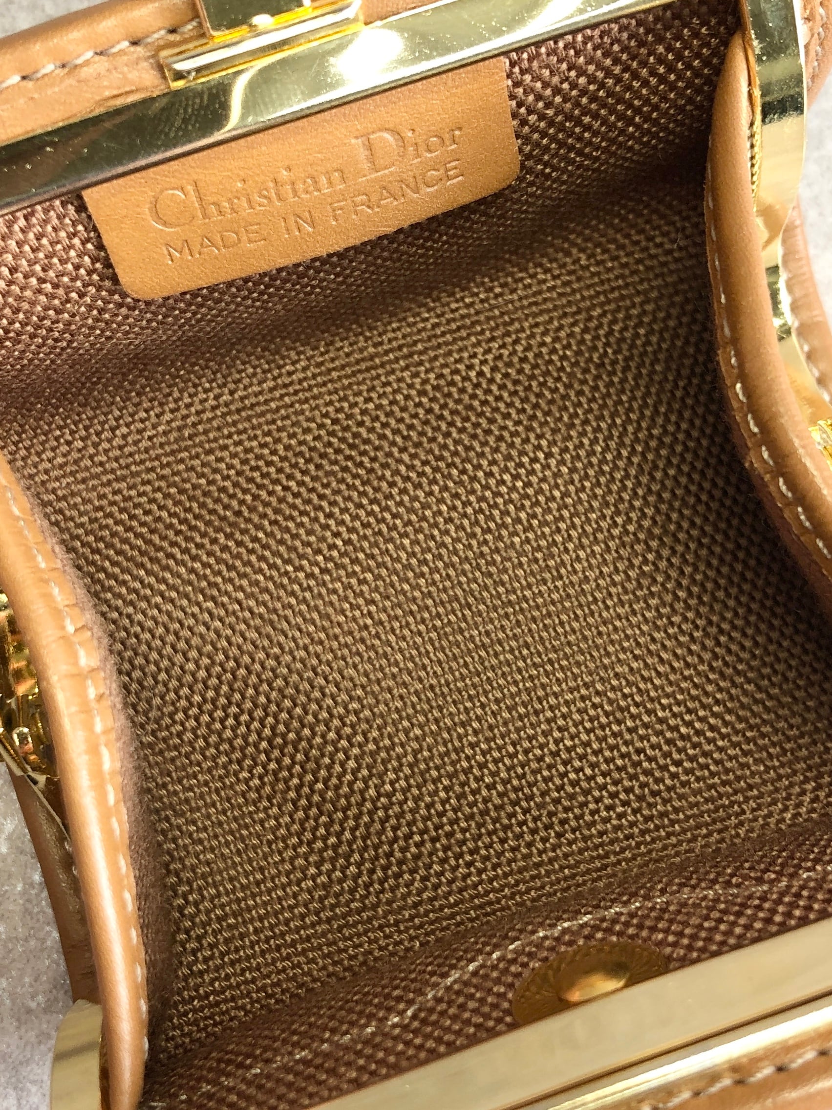 Christian Dior クリスチャン ディオール ハニカム コインケース Christian Dior クリスチャン ディオール ハニカム コインケース