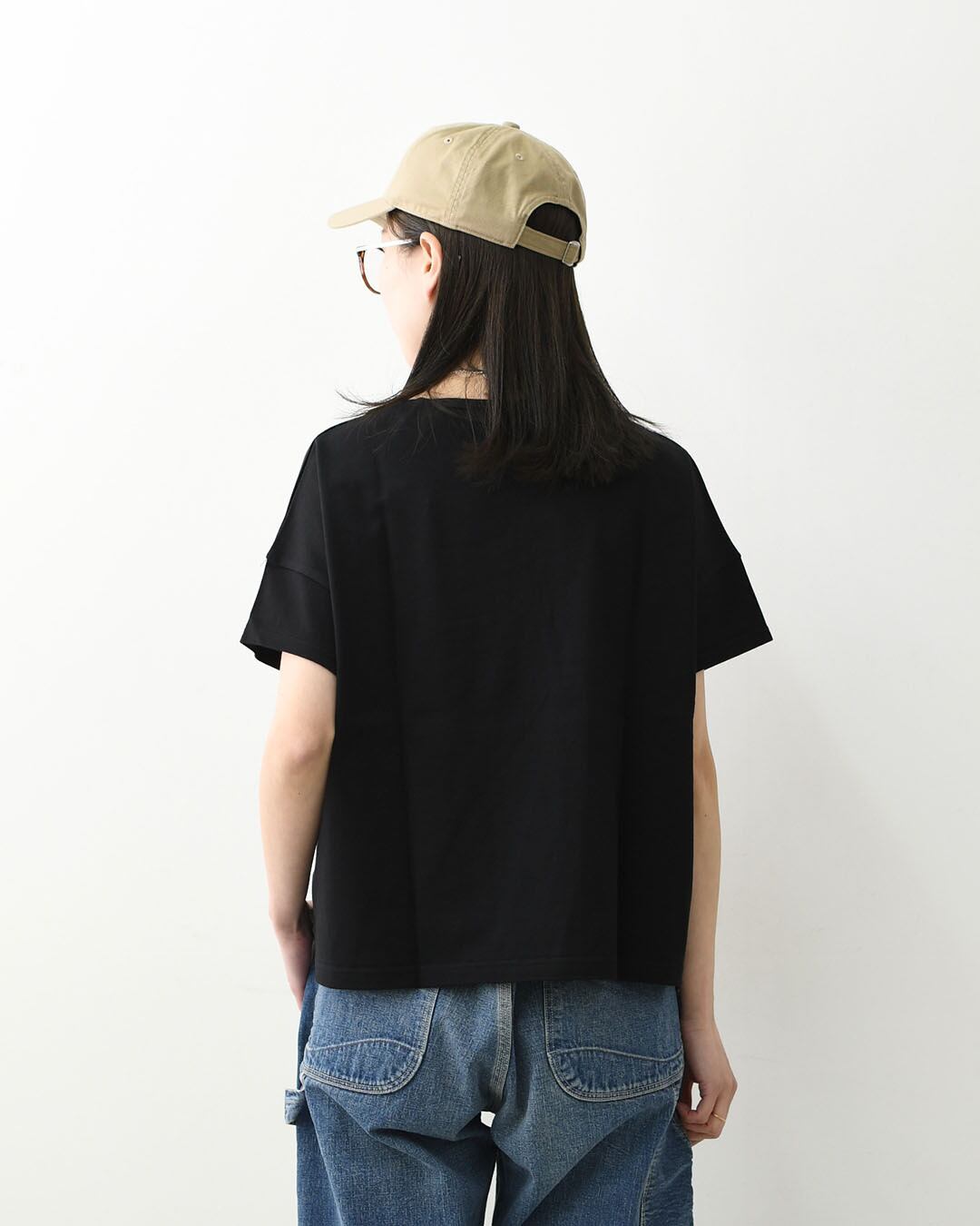 ORCIVAL [オーチバル・オーシバル] W BOAT NECK S/S P.O.-SOLID- [OR