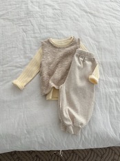 韓国子供服 / Atomeme / 26Autumn / Nut Wool Vest / 秋服 *S~XL*