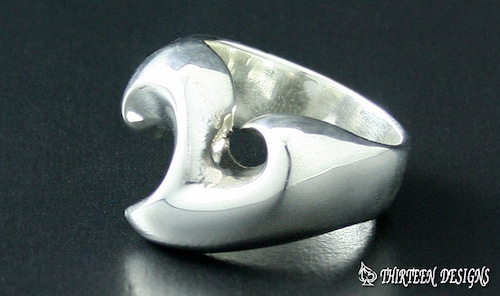 THIRTEEN DESIGNS サーティーンデザインズ LR-1 TWIST HEART RING