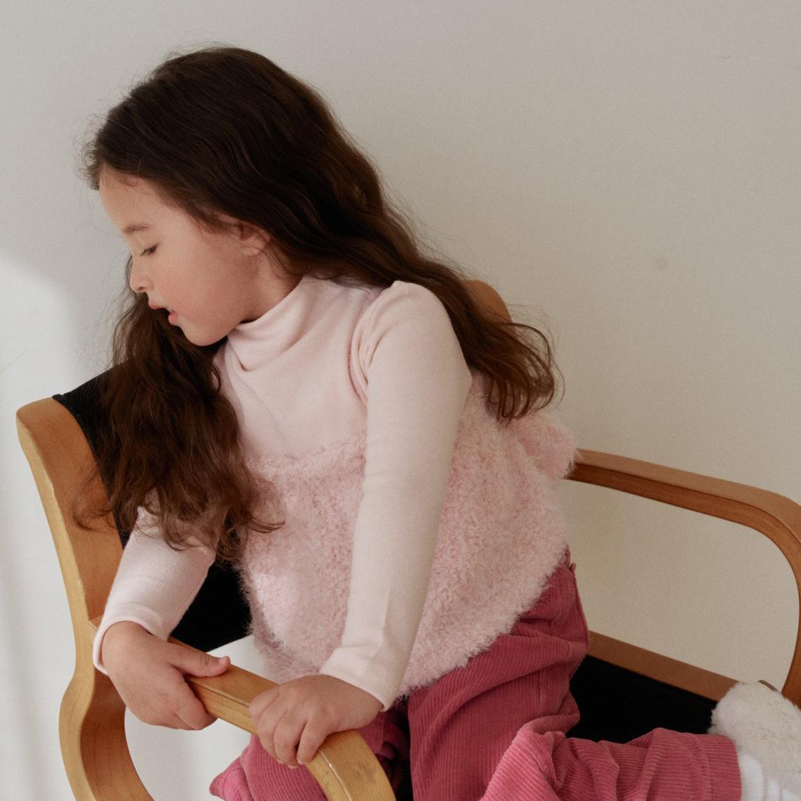 «予約»«ジュニアサイズあり»«Banana J» コットンキャンディベスト 2colors