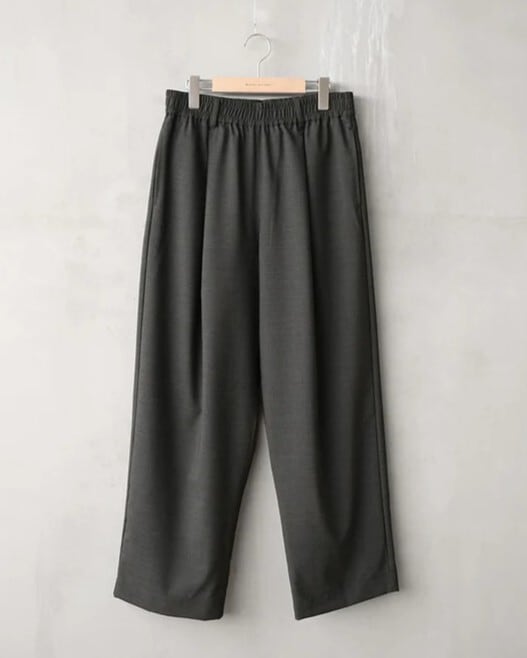 manualalphabet(マニュアルアルファベット) T/W 1TUCK WIDE PANTS