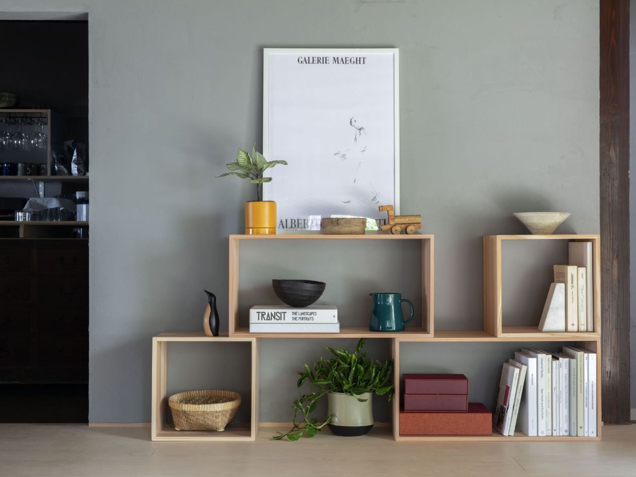スギのストライプボックス ラージ | TSUYAMA FURNITURE ONLINE SHOP