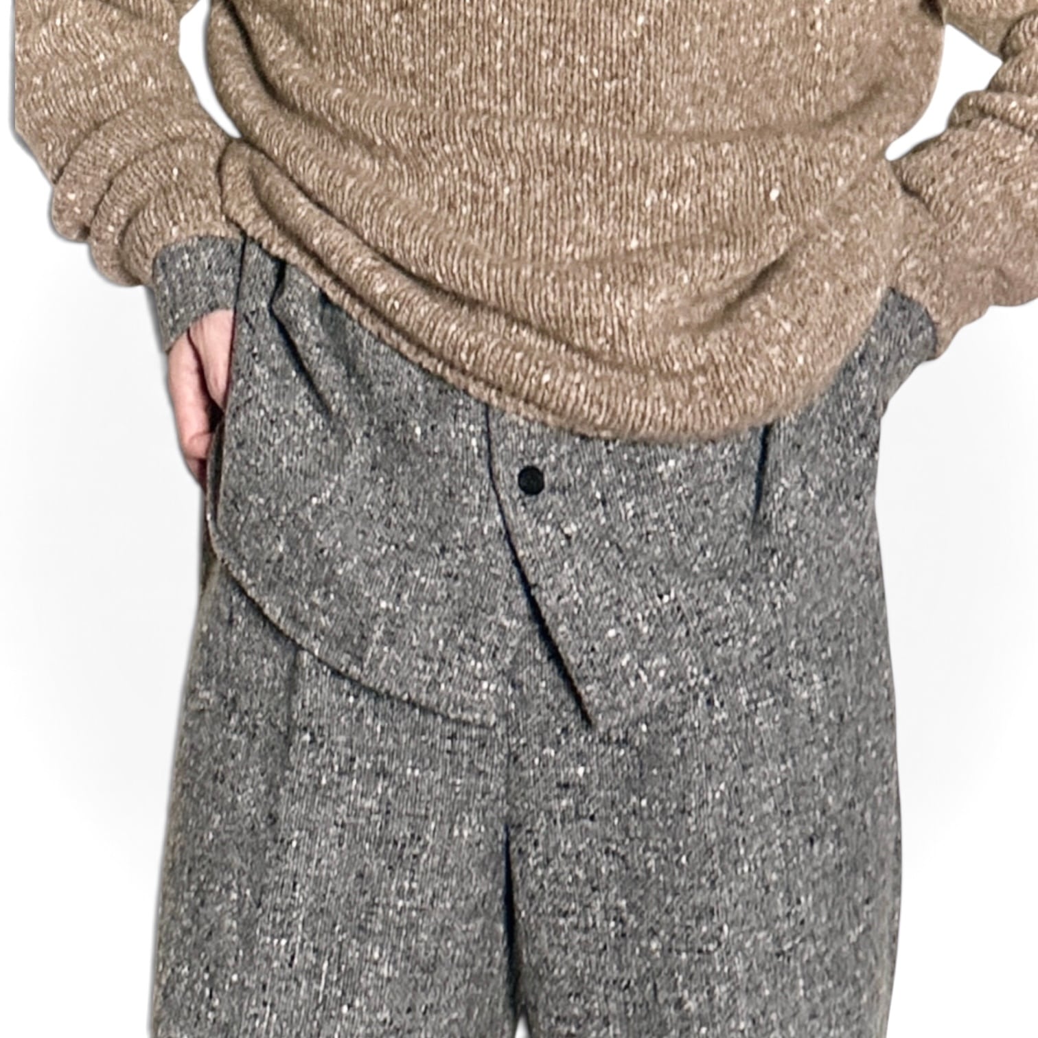 AURALEE  [HOMESPUN TWEED SHIRT BLOUSON]