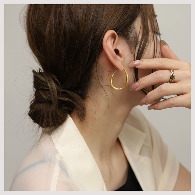 Pierce -Matte Gold/Matte Silver-