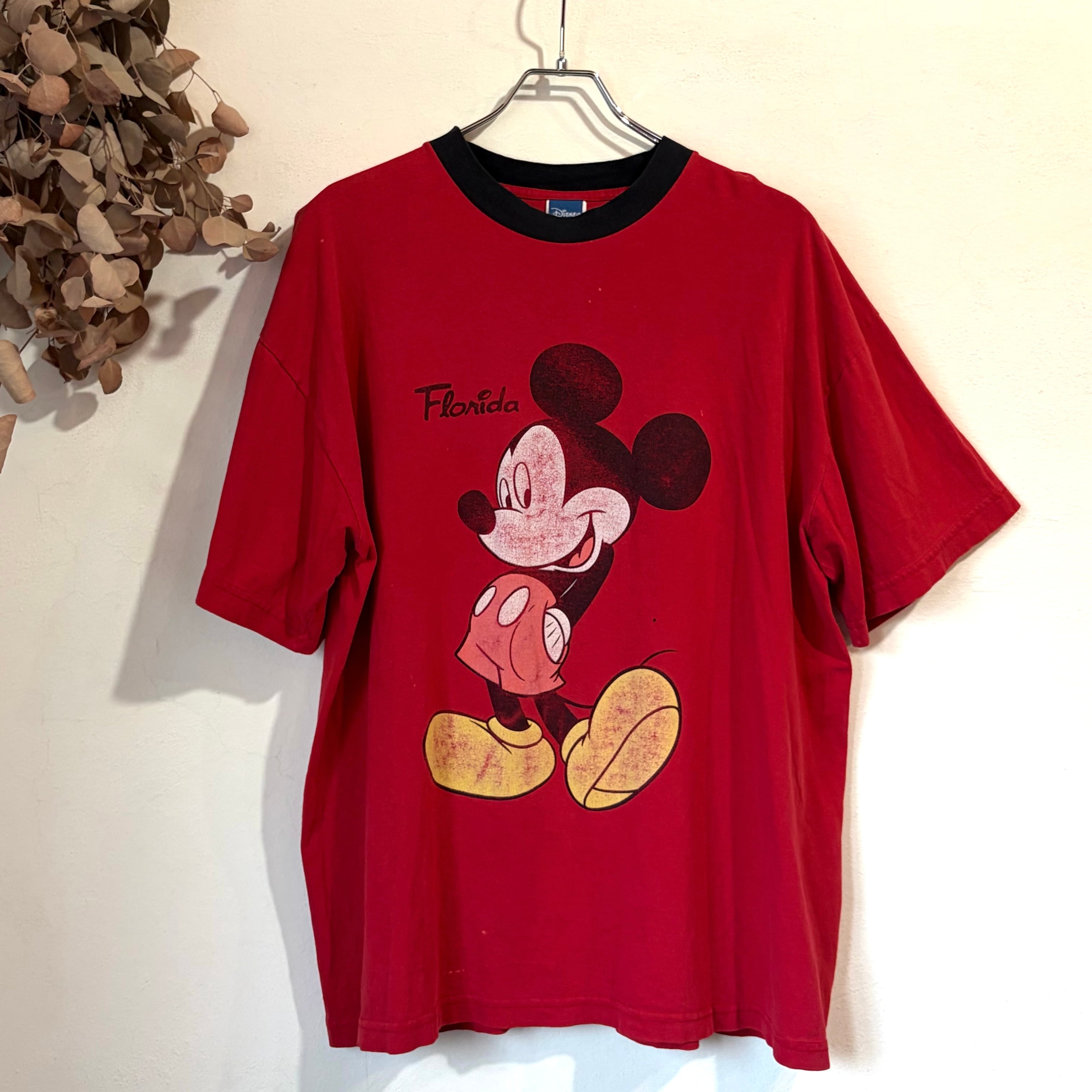 Tokyo Disneyland Tシャツ 新品　90sヴィンテージ　レア 激レア】ゆるだぼリンガーTシャツ ヴィンテージディズニーTシャツ