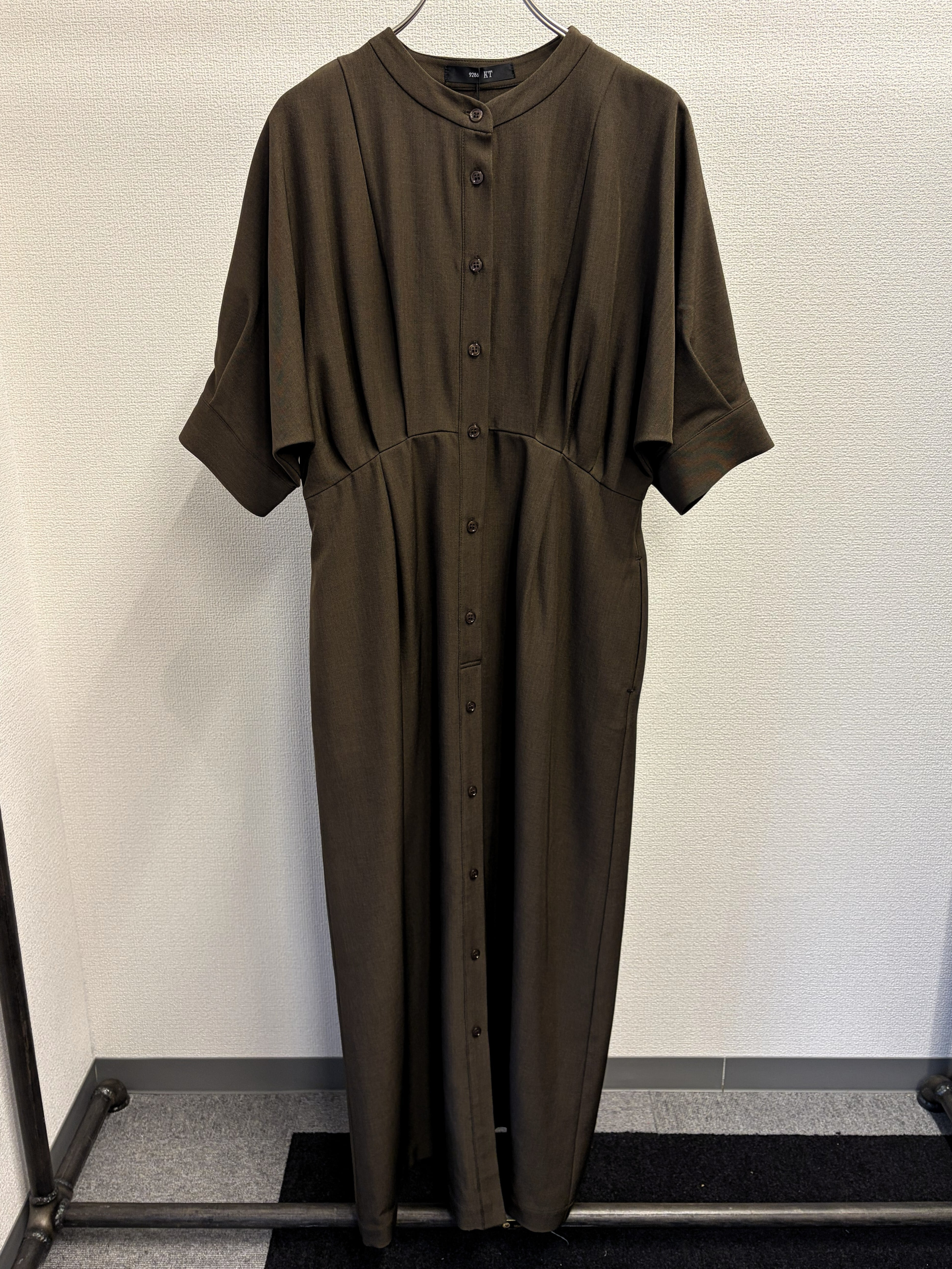 9286KT】麻調ドルマンワンピース (9101-63033) | 9286 Fashion Lab