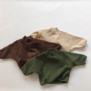 【BABY&KID】2025新作　無地トレーナー