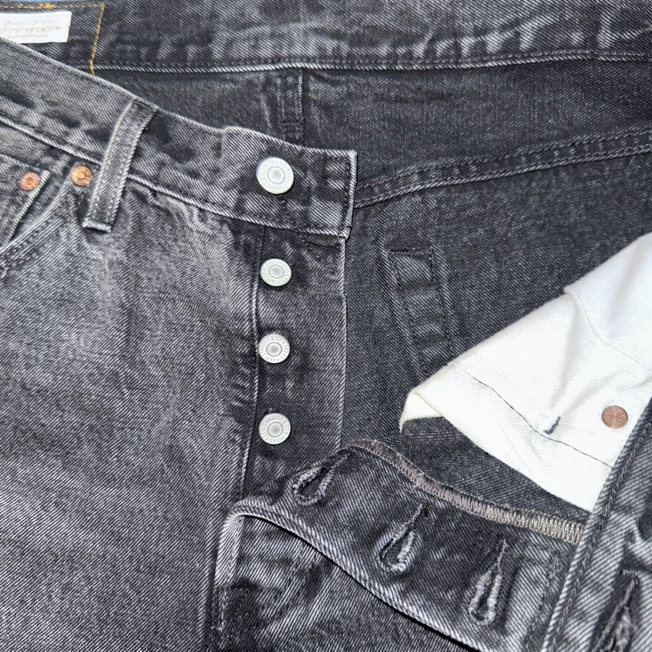 【LEVI'S】リーバイス501 ブラックデニムパンツ