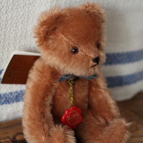 260]アンティーク/ヴィンテージ ハーマン オリジナル テディベア 15cm