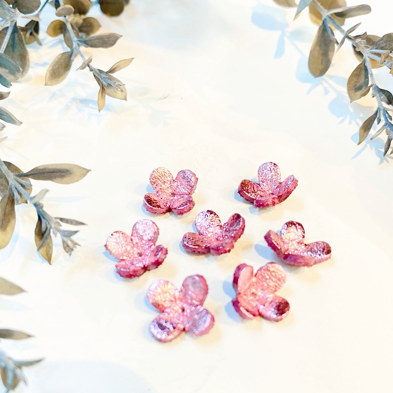 【アウトレット】カランコエ(ピン無しタイプ）7個入(シャインピンク) - 1