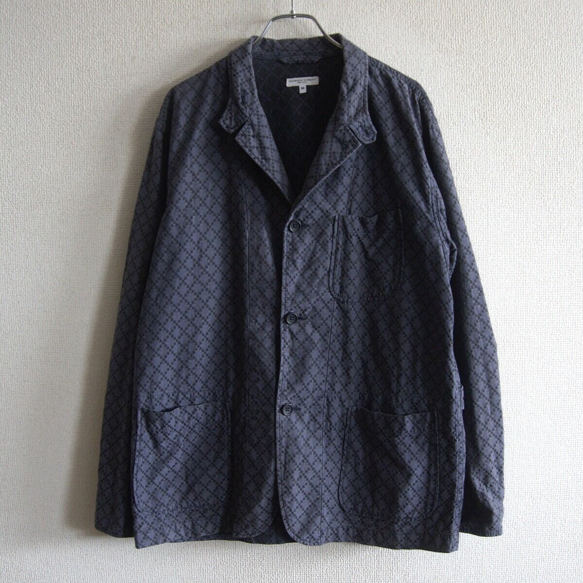 美品】Engineered Garments【Embroidered Loiter Jacket】M ネイビー