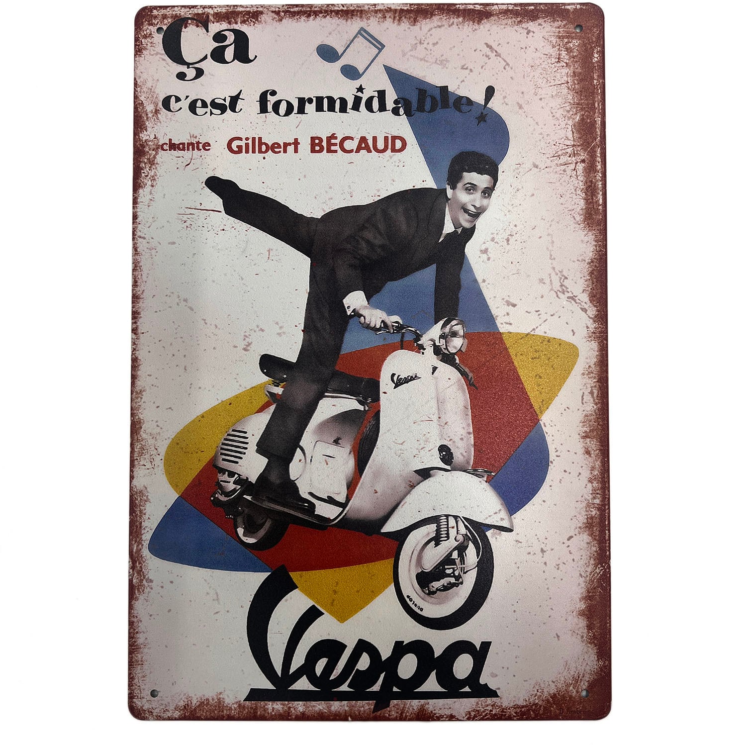 アメリカン雑貨 ブリキ看板 モーターサイクル ポスター プレート