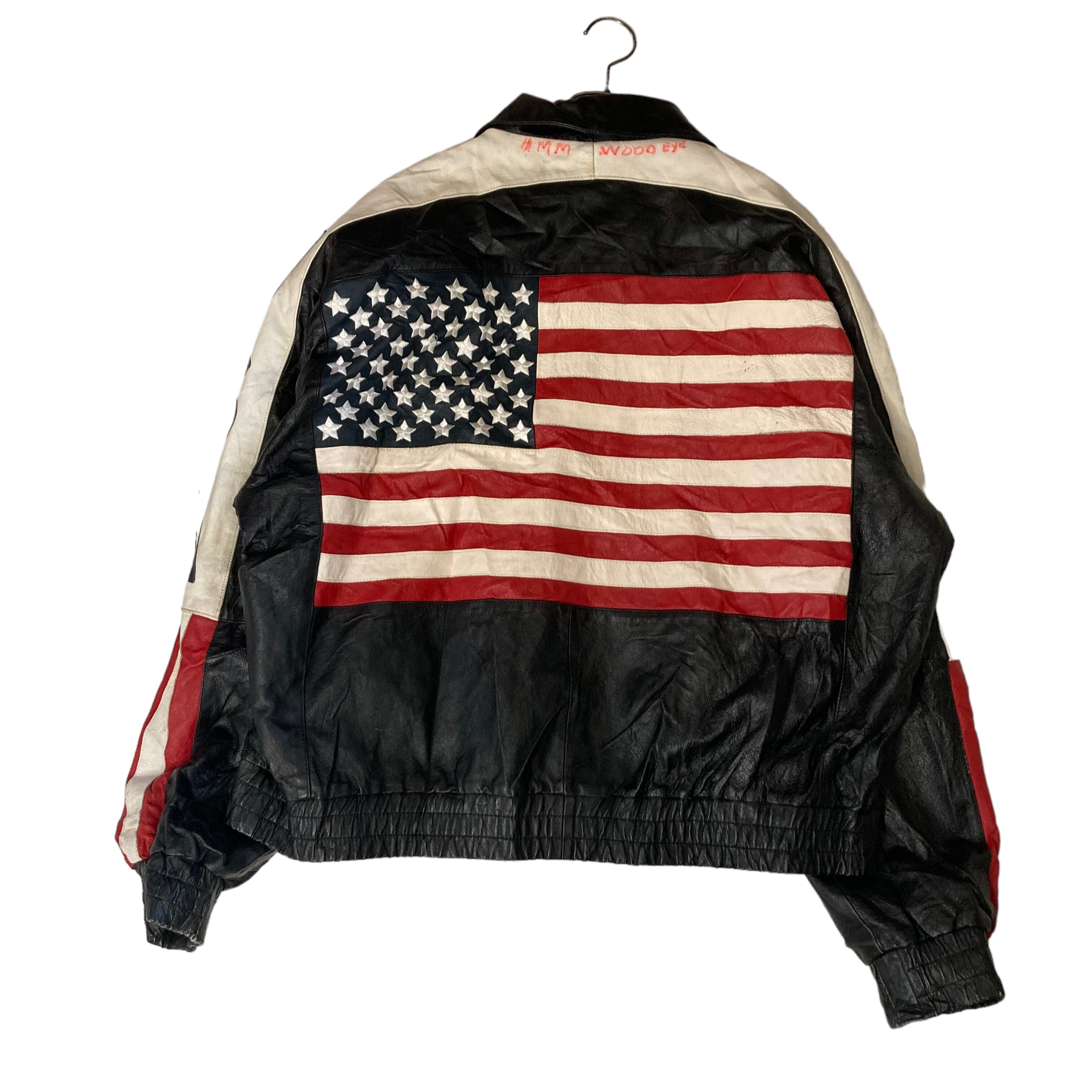 GOD BLESS AMERICA レザージャケット 3XL | 古着屋OLDGREEN