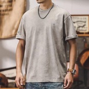ワンポイント刺繍Tシャツ A4289