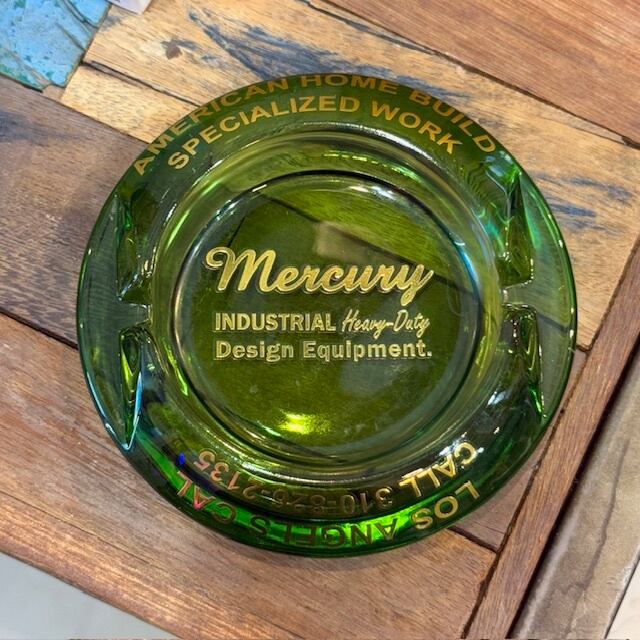 Mercury】マーキュリー ガラスアッシュトレイ《HOME BUILD
