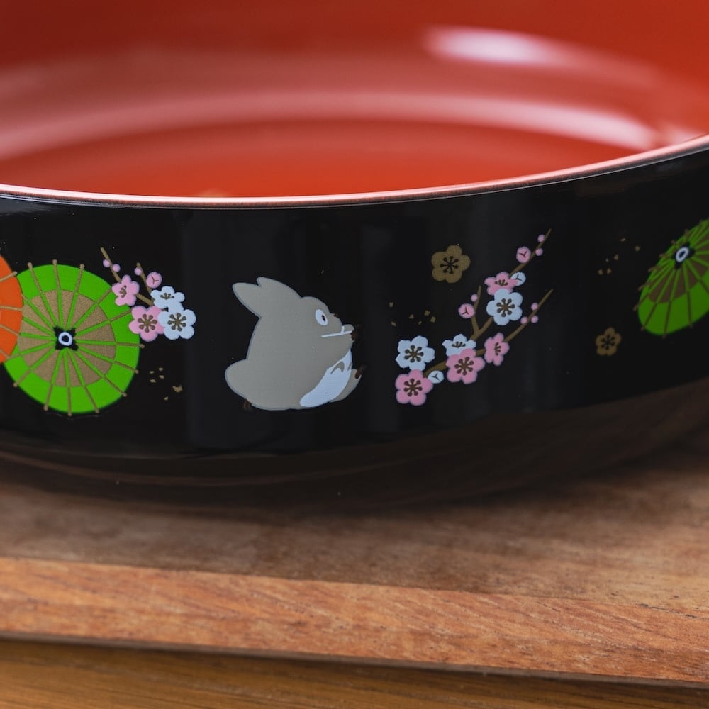 となりのトトロ 塗スナックボウル（和傘/5986） | すすのこ商店