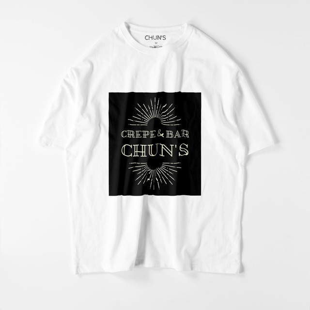 【paintory】CHUN'S Tシャツ 黒ロゴ