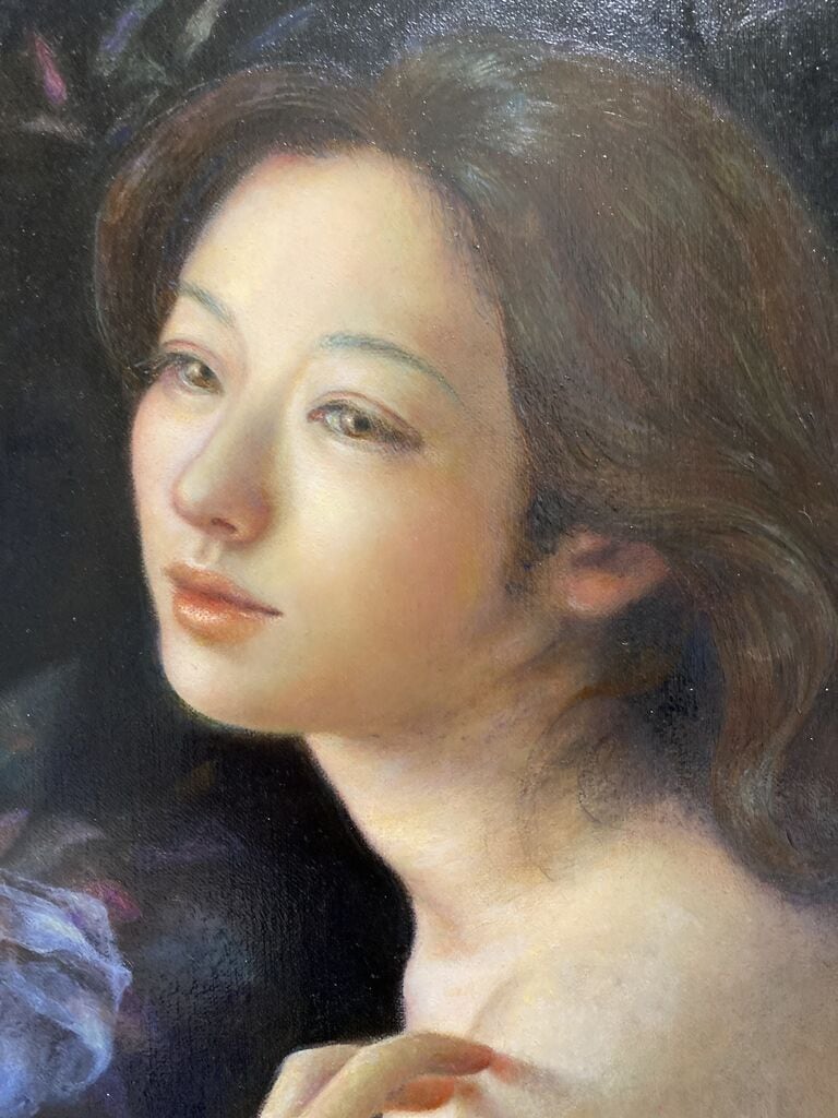 Deep Purple 《油彩画》 | 葵風紗公式オンラインショップ