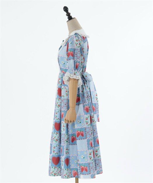 axes femme kawaii ハピネスベリー ワンピース