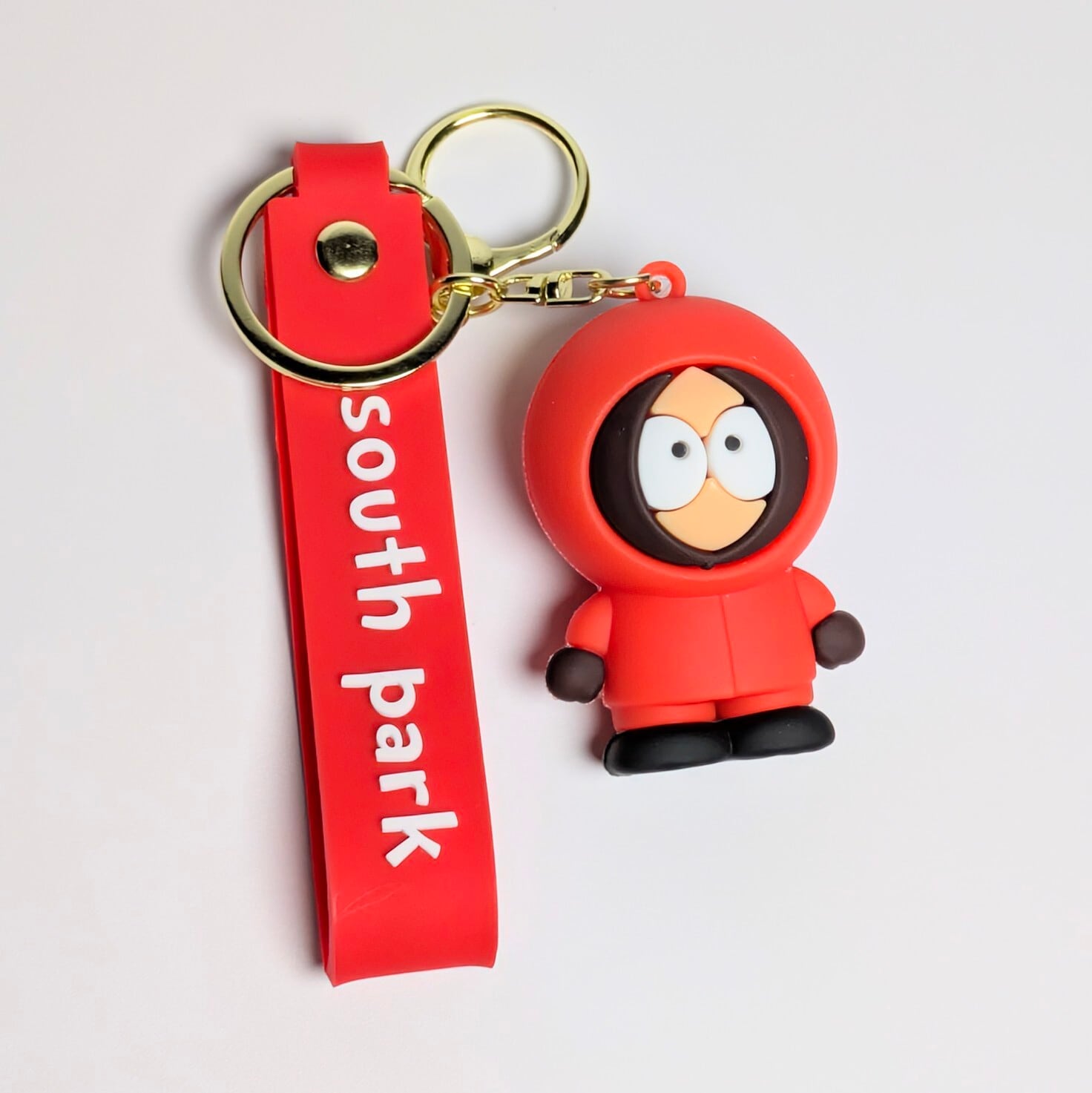 ♧【 サウス・パーク ( South Park ) 】『 ケニー・マコーミック / Kenny 』 3D Rubber KeyHolder / 3Dラバーキーホルダー〚アメリカン雑貨 アメトイ〛