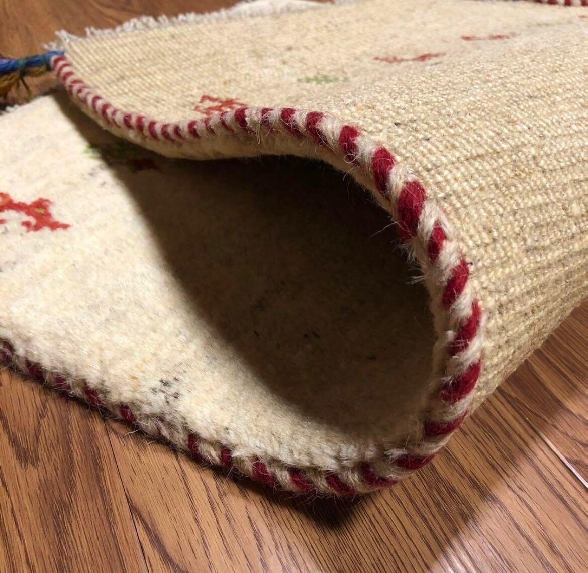 ペルシャギャッベ (ギャベ) 玄関マット No:GP-496 | A's Rug（エーズラグ）