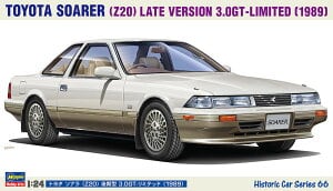 ハセガワ 1/24 トヨタソアラ(Z20)後期型3.0GT-リミテッド(1989) 21166